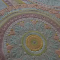 فرش گل برجسته|فرش|گرگان, |دیوار