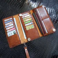 کیف دسته چک(چرم طبیعی)