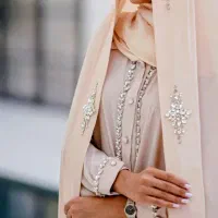 جواهر دوزی لباس مجلسی و چادر عروس|لباس|کرمان, |دیوار