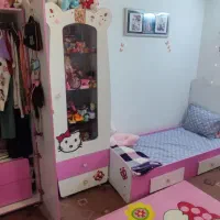 تخت میز و کمد کودک نوجوان|اسباب و اثاث بچه|قم, پردیسان|دیوار