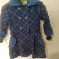 پالتو دخترانه کلاهدار۶تا ۸سال