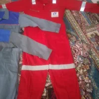 لباس کار ۲ تیکه کامل ست ب همراه کفش