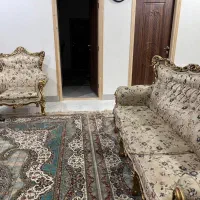 مبل سلطنتی با ناهارخوری چوب راش|مبلمان خانگی و میز عسلی|مینودشت, |دیوار