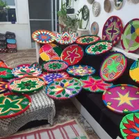 انواع مختلف دیوار کوب حصیری هدیه مادر|آینه|قم, میرزائیه|دیوار