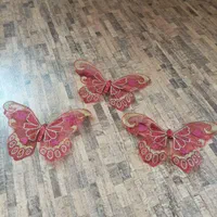 گل مصنوعی ،تابلو سه بعدی ،پروانه رو دری|گل مصنوعی|تبریز, |دیوار