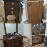 جاکفشی-میزتلفن-کتابخانه-دراور