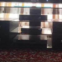 سینمای خانگی DVD همراه با میز شیشه ای