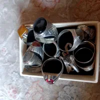 فروش پنجاه گرم نقره با نگین ،توافقی