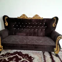 مبل ، بوفه ،تابلو ساعت لوستر ،میز تلویزیون ،بالشت