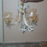 لوستر چهار شاخه سالم در حد نو