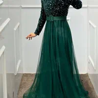 لباس مجلسی مخملی دامن تور تا سایز 60 کد 20362|لباس|تهران, امام زاده حسن|دیوار
