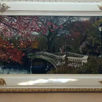 تابلو فرش ماشینی کاشان