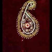 ترمه دوزی ومنجق دوزی|لباس|لردگان, |دیوار