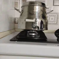 کتری استیل شیر دار