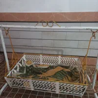 گهواره فلزی در حد نو،کمد فلزی