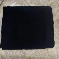 چادر مشکی ساده جنس کرپ تریزا کاملا نو