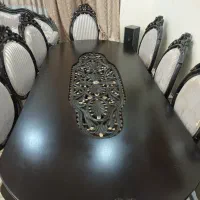 مبل و میز ناهارخوری استیل ،چوب گردو|مبلمان خانگی و میز عسلی|تهران, زیبادشت|دیوار