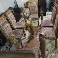 میز صندلی ناهار خوری کاناپه لباسشویی زیروات سالم