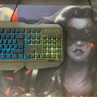 ماوس پد گیمینگ طرح بازی world of warcraft در حد نو