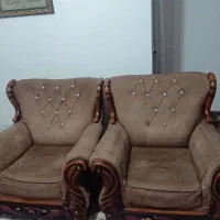 مبل هفت نفره خیلی محکم سالم چوب راش