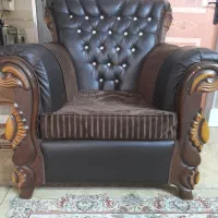 مبل راحتی ۷نفره چرم