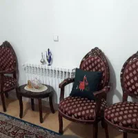 مبل ۷ نفره چوب راش کاملا سالم ۳ عدد جلو مبلی در حد|مبلمان خانگی و میز عسلی|ماهدشت, |دیوار