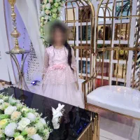 پیراهن مجلسی عروسکی دخترانه