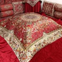 لحاف کرسی بوفالو 3.5×3.5 متر با لوازم کامل سفارشی|رختخواب، بالش، پتو|تهران, شهید رجایی|دیوار