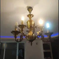 یک عدد لوستر برنجی اصل فرشته|لوستر و چراغ آویز|تهران, شهران شمالی|دیوار