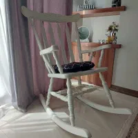 صندلی راک سفید