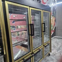 یخچال سه درب کبابی در حد نو