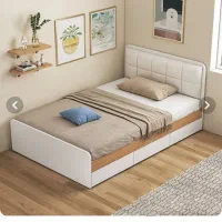 تخت خواب ۱نفره (کلبه)|تخت و سرویس خواب|اصفهان, رهنان|دیوار