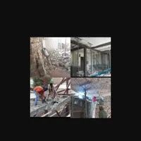 تخریب، کنده کاری با پیکور و جوشکاری و تاسیسات