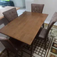 میز و صندلی غذاخوری ۴ نفره|میز و صندلی غذاخوری|رضوانشهر, |دیوار