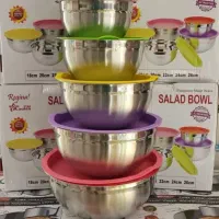 ظروف درب دار استیل در ۵ سایز