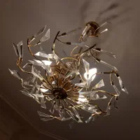 دو عدد لوستر چهار شاخه|لوستر و چراغ آویز|رشت, استادسرا|دیوار