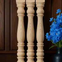 خدمات خراطی نرده چوبی، پایه مبل، میز ناهار خوری..|خدمات پیشه و مهارت|فومن, |دیوار