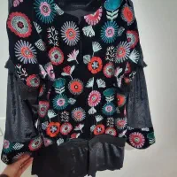 مانتو سوزن دوزی