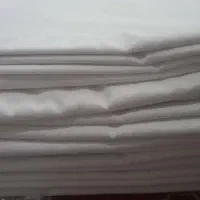 محلفه سفید روبالشت سفید پارچه تترون