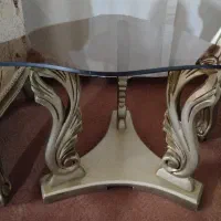 میز جلو مبلی و عسلی چوب راش