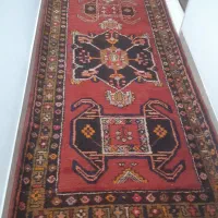 فرش کناره دست بافت و گلیم قدیمی|فرش|مراغه, |دیوار