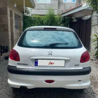 206 تیپ2 مدل 91|خودرو سواری و وانت|ایزدشهر, |دیوار