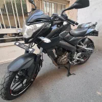 ان اس ۲۰۰ ns200 سالم پلم.مشکی کامل( پلیسی )