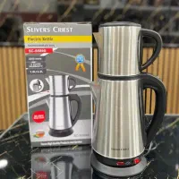 چای ساز روهمی استیل سیلورکرست/کتری برقی/گرمکن دار