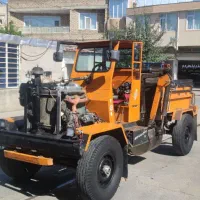 دامپر چهار چرخ بیل دار ساخت بوکان( جفت دیفر )