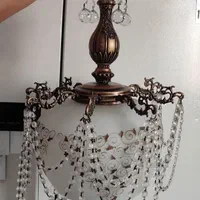 لوستر حبابی کریستال|لوستر و چراغ آویز|شاهدشهر, |دیوار