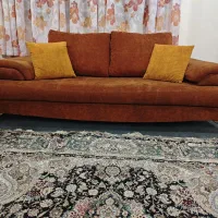 مبل تخت شو مکانیزه پشتی و دسته ها برند تاج ۱۰نفره|مبلمان خانگی و میز عسلی|تهران, گرگان|دیوار