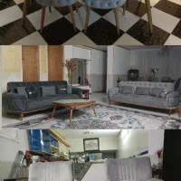 مبلمان چستر با میز غذا خوری