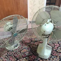 پنکه قدیمی امریکایی و ژاپونی سالم|پنکه و تصفیه‌کنندهٔ هوا|کرمان, |دیوار