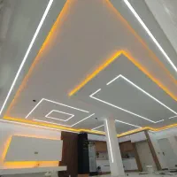اجرای کناف ،لاین نوری  ،برق کاری ،صفر تا صد